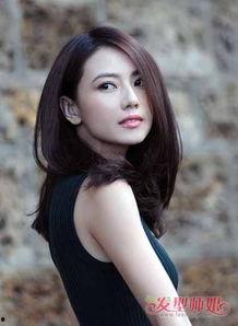 方脸明星发型图片,解锁完美侧颜的秘密